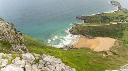 Vista panorámica de los valles del norte de España en Ordesa y Sajambre