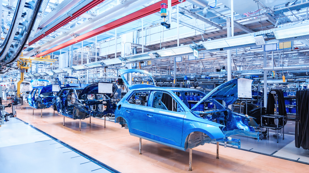 Línea de montaje de automóviles