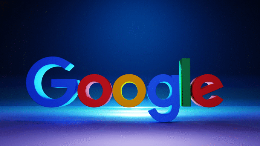 Logotipo de Google 3D