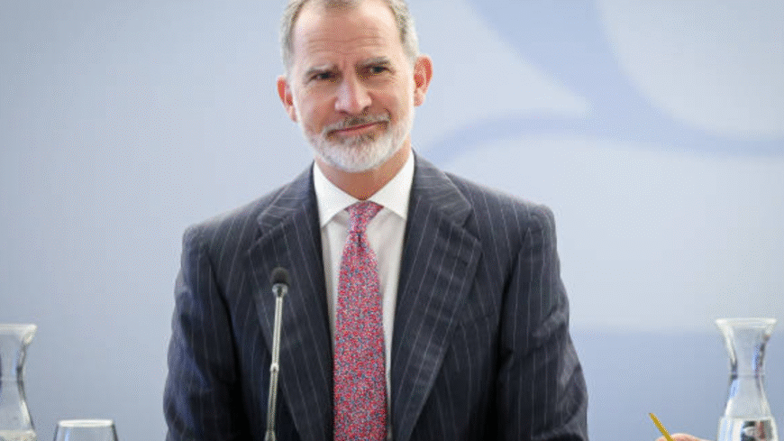 El rey Felipe VI hablando
