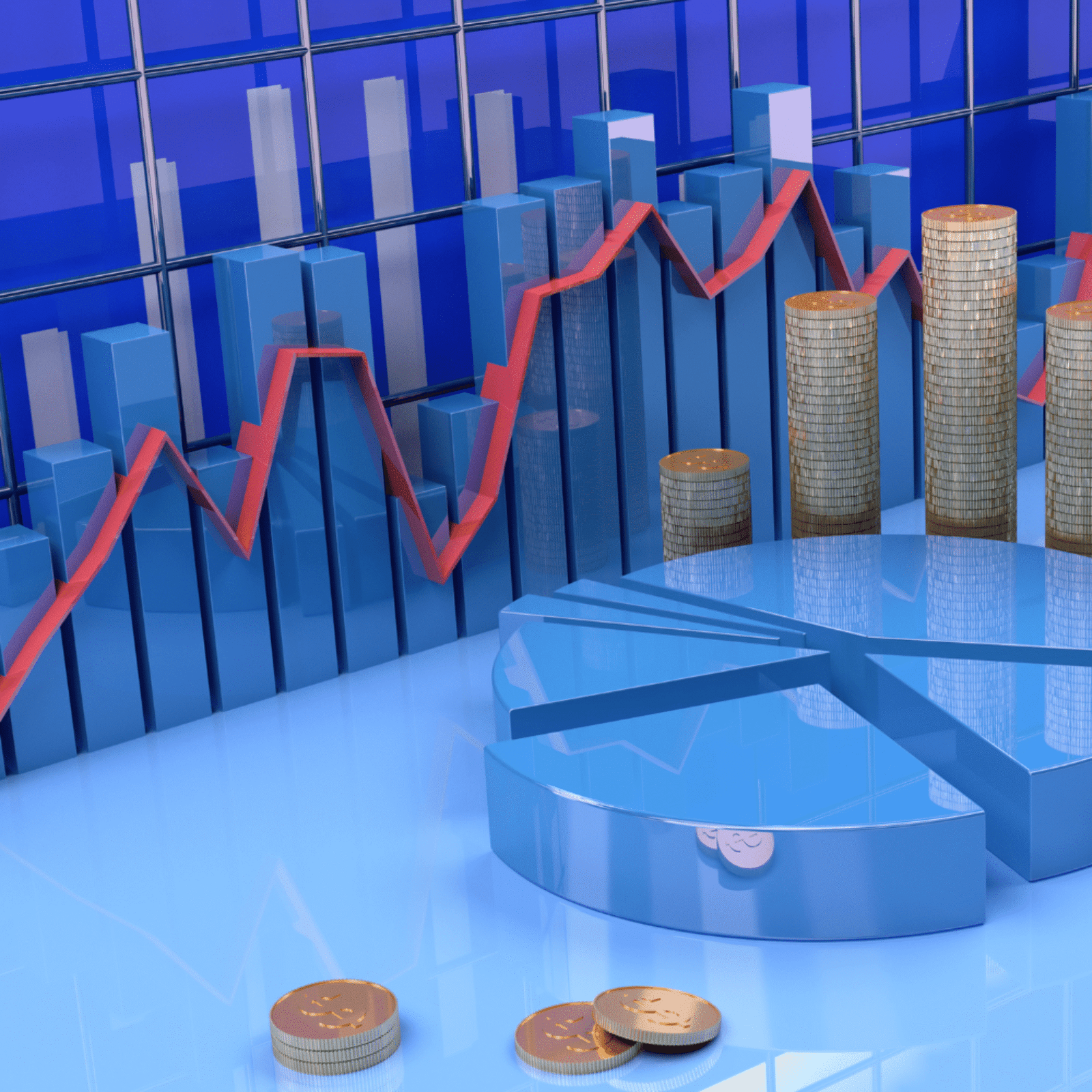 Gráfico de crecimiento económico