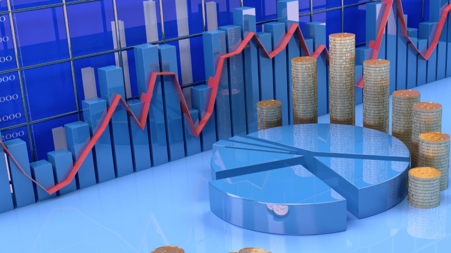 Gráfico de crecimiento económico